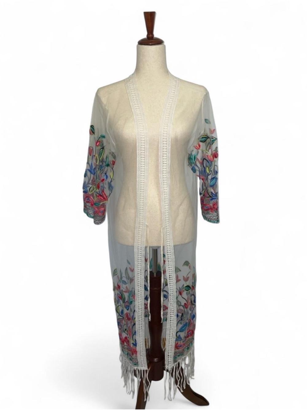 Beautiful sheer beach cover-up